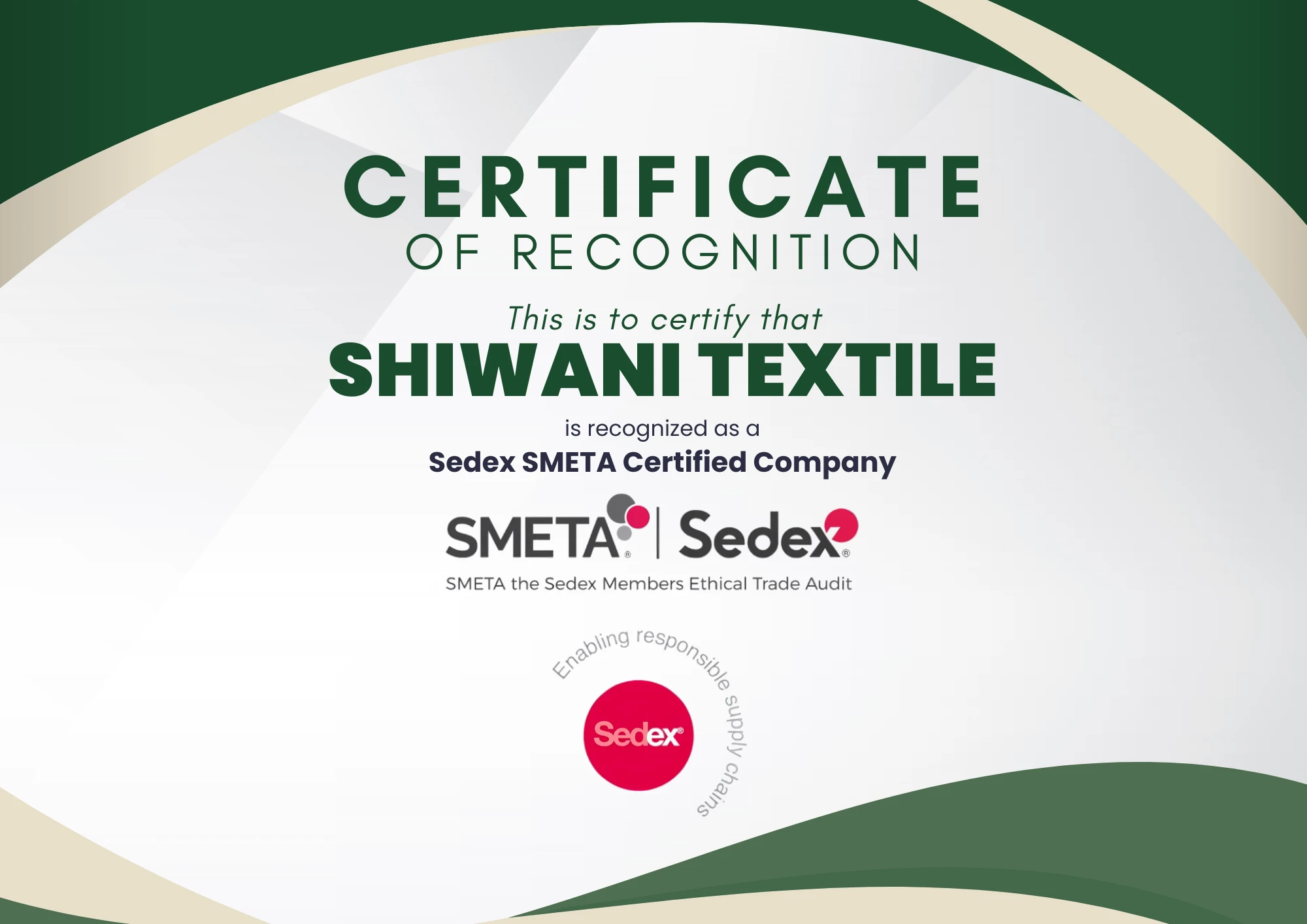 SMETA Sedex